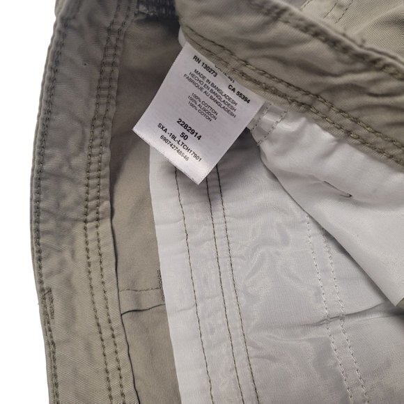 Lee Dungarees Mens 50 Light Tan‎ Cargo Shorts w/ Pockets - Picture 3 of 4